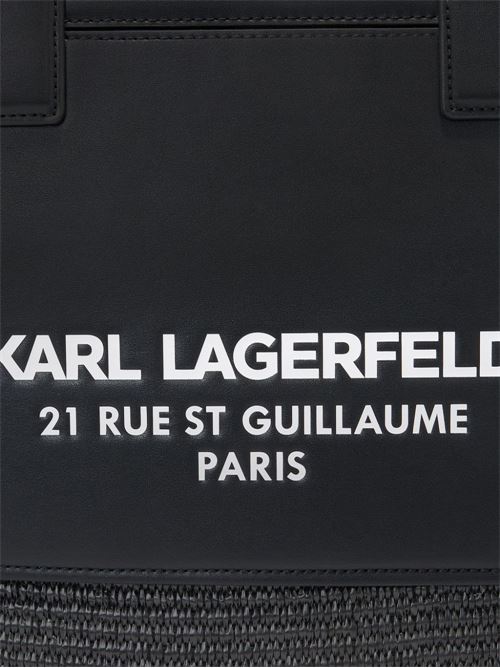 Borsa donna tote in rafia Karl Lagerfeld | 245W3081999